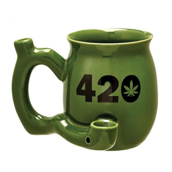 420 Ceramic Pipe Mug | 10.5oz