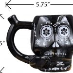 Sugar Skull Pipe Mug