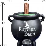 witches brew cauldron pipe
