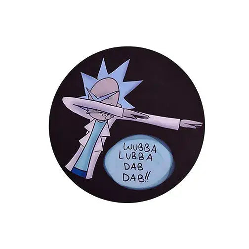 Round Silicone Dab Mat Cartoon Mix