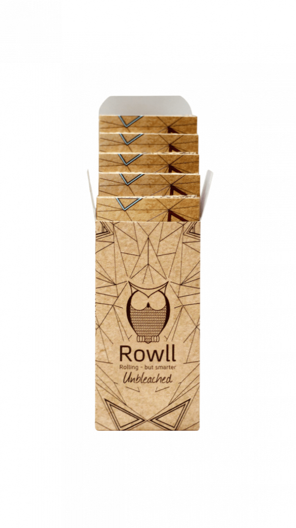 All in One Rolling Paper Kit w/ Grinder - Unbleached