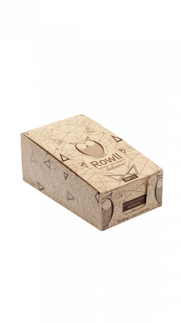 All in One Rolling Paper Kit w/ Grinder - Unbleached