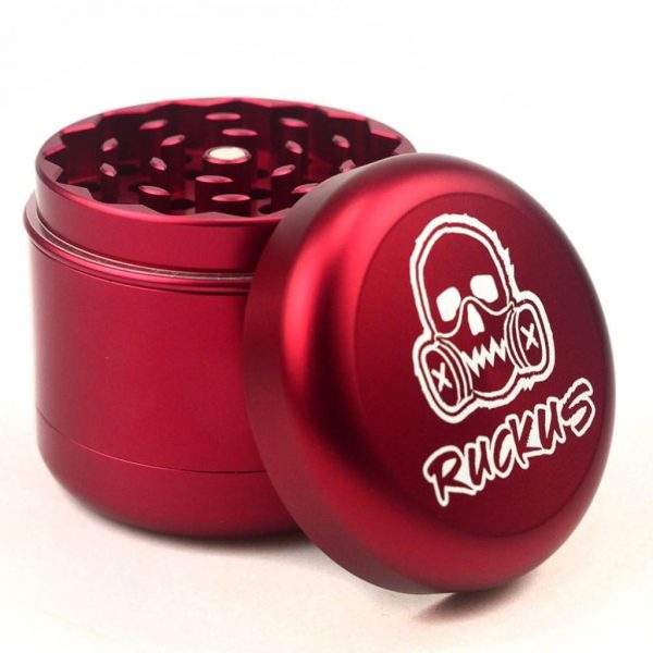 Ruckus Metal Grinder with Custom Ruckus Box 4 Pieces