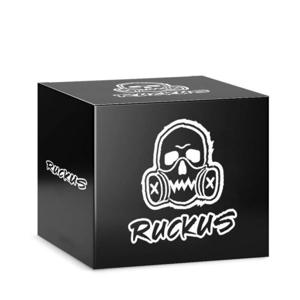 Ruckus Metal Grinder with Custom Ruckus Box 4 Pieces