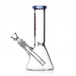 Ruckus Glass Baby Beaker Bong with 6-slit Diffused Downstem