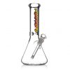 Ruckus Glass 12 Inch Tie Dye Beaker Bong with Diffused Downstem