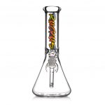 Ruckus Glass 12 Inch Tie Dye Beaker Bong with Diffused Downstem
