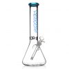 Ruckus Colored Lip Beaker Bong with Diffused Downstem