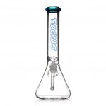 Ruckus Colored Lip Beaker Bong with Diffused Downstem