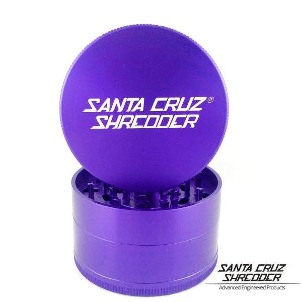 Santa Cruz Shredder Anodized Aluminum Herb Grinder