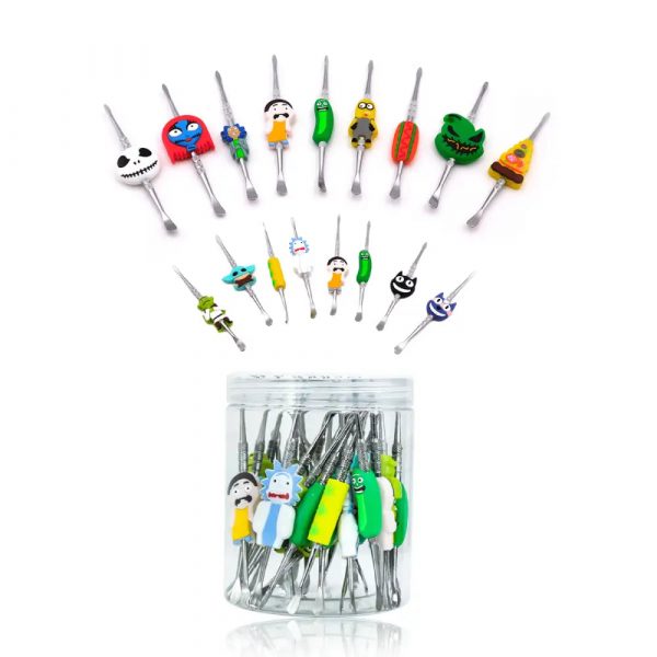 Silicone Character Metal Dabber 30 Count Display