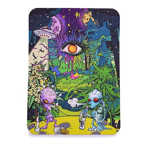 Silicone Dab Mat Cartoon Mix for Dabbing Enthusiasts