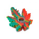 Silicone Hand Pipe Leaf Premium Glass Pipe for Smooth Sessions