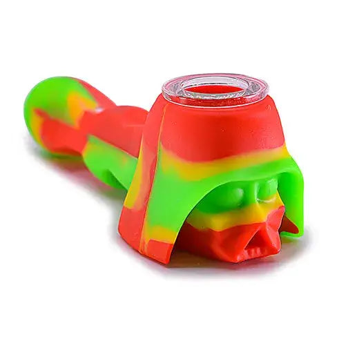 Silicone Hand Pipe Space Villain Premium Glass Design
