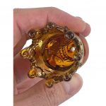 Handmade Skull & Crown Glass Bong Bowl 14mm