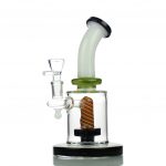 Slim Reverse 8 Showerhead Water Pipe with 14mm Male Bowl