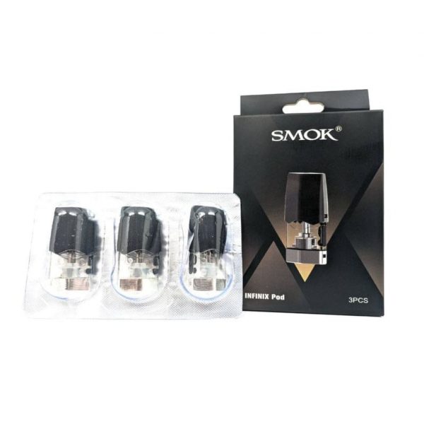 Infinix Replacement Pod with Japanese Organic Cotton and 1.4 Ohm Horizontal Coil