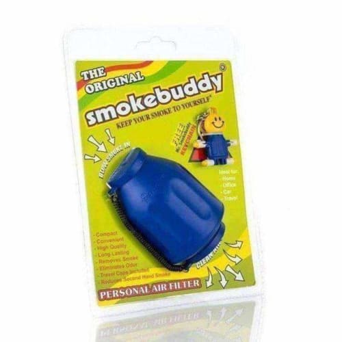 Smokebuddy Original Air Filter Keychain with Led Light and Travel Case