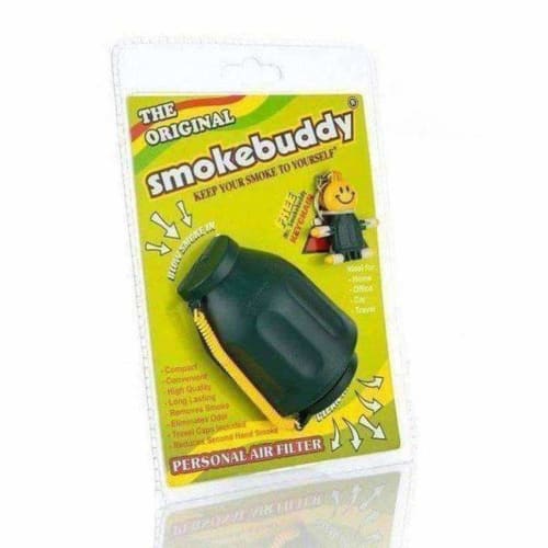Smokebuddy Original Air Filter Keychain with Led Light and Travel Case