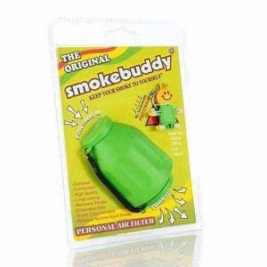 Smokebuddy Original Air Filter Keychain with Led Light and Travel Case