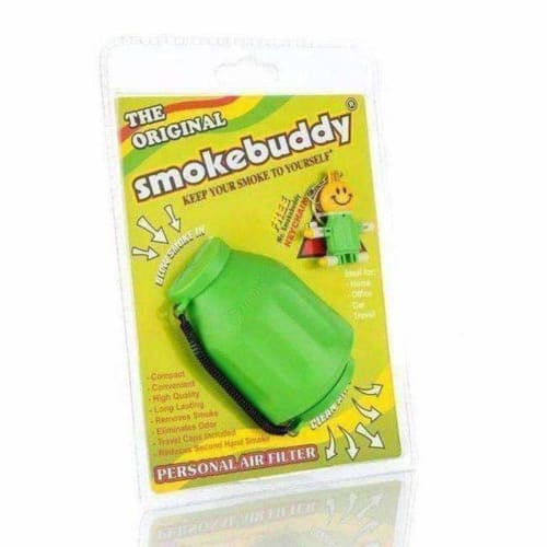Smokebuddy Original Air Filter Keychain with Led Light and Travel Case