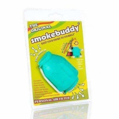 Smokebuddy Original Air Filter Keychain with Led Light and Travel Case