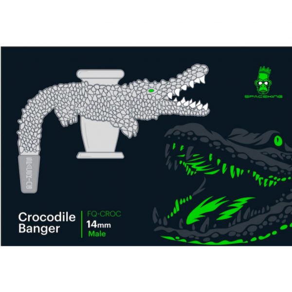 King Crocodile Glass Piece for the Ultimate Galactic Adventure