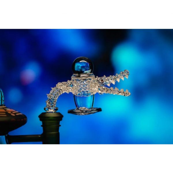 King Crocodile Glass Piece for the Ultimate Galactic Adventure
