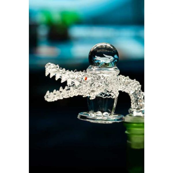 King Crocodile Glass Piece for the Ultimate Galactic Adventure