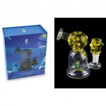 Space King Glass Mini Rig with Freezable Tube and Bowl