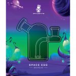 Space King Glass Mini Rig Space Egg with Banger Bowl