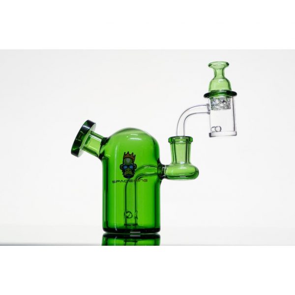 Space King Glass Mini Rig Space Egg with Banger Bowl