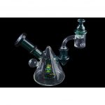 Space King Glass Mini Rig with Cone Head Percolator
