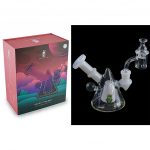Space King Glass Mini Rig with Cone Head Percolator