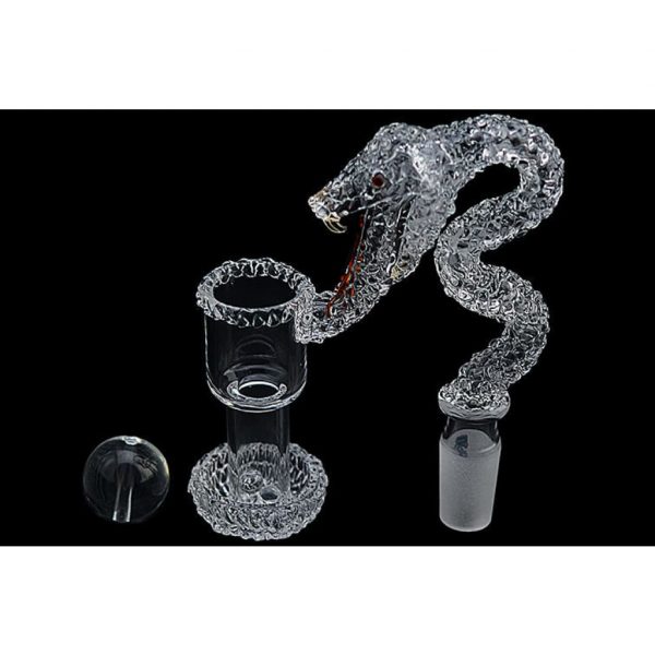 Space King Snake Banger Set Unique Snake Shape for Dabbing