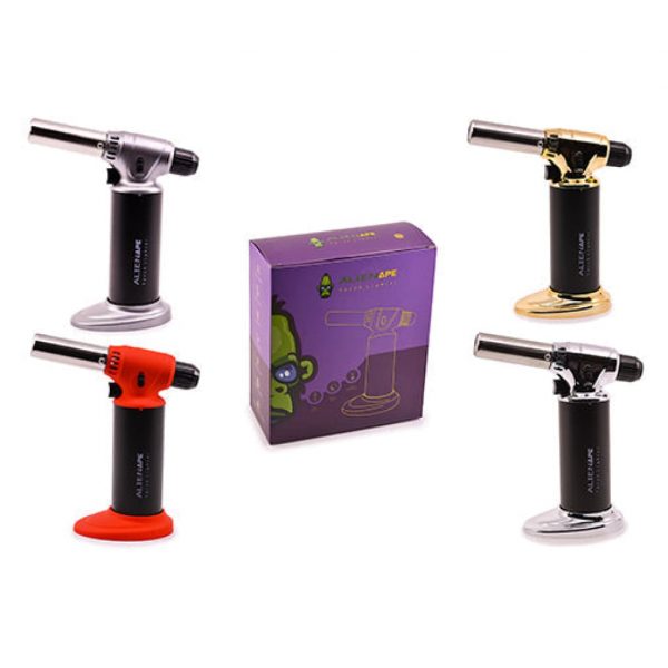 Space King Torch Lighter with Adjustable Flame in Random Colors