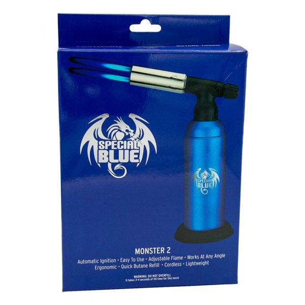 Special Blue 8" Monster Pro 2 Torch Lighter