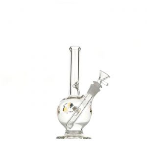 Stylish Straight Mini Bubble Base Bong and Water Pipe