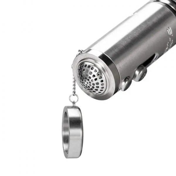 H20G Sunpipe Stainless Steel & Glass Bong