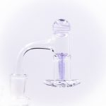 Glass Terp Screw and Marble Slurper Cap Set