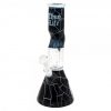 Thug Life Glass Water Pipe Black Broken Stone Design