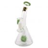 Beaker Base Glass Bong with Cube Percolator by Thug Life - Bong