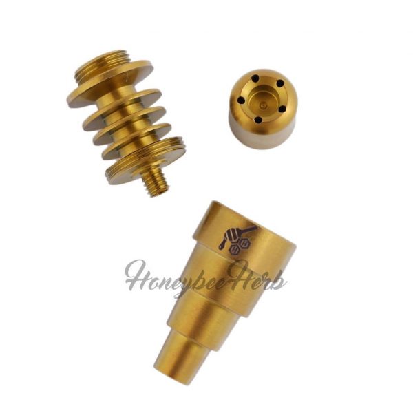 Titanium 6-in-1 Skillet Enail for Optimal Dabbing Experience