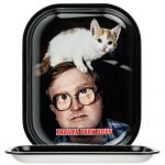 Head Kitty Rolling Tray
