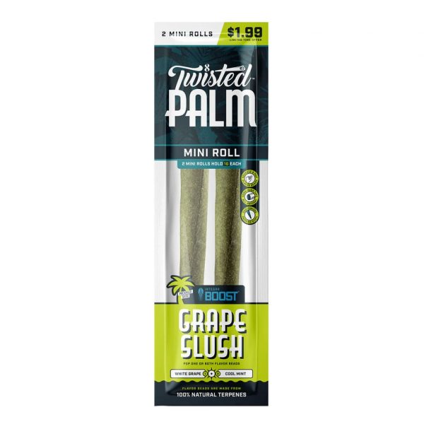 Twisted Palm Leaf Rolls with Natural Terpene Flavoring