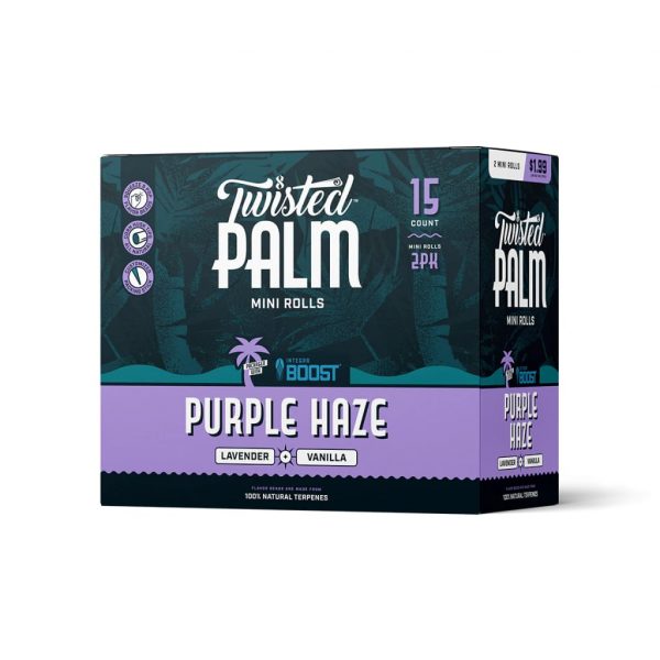 Twisted Palm Leaf Rolls with Natural Terpene Flavoring