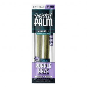 Twisted Palm Leaf Rolls with Natural Terpene Flavoring