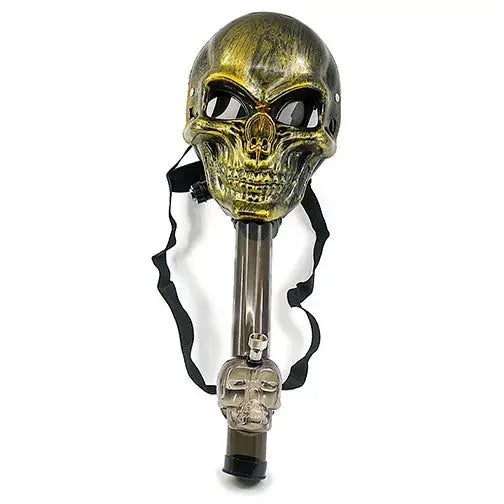 Underground Gas Mask Glass Pipe