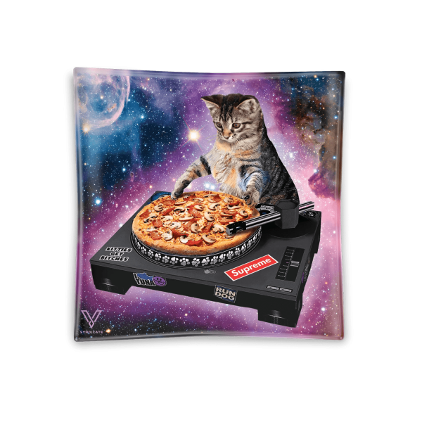 V-Syndicate Glass Ashtray