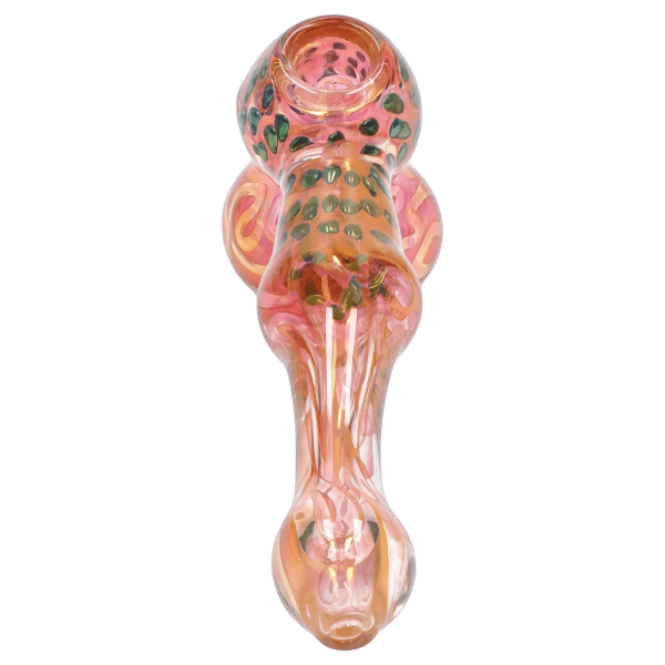 DHC Gold Fume and Slime Hammer Bubbler - 8 in.